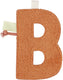 Little dutch slinger element - letter b - oranje