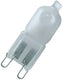 Osram ovenlamp halogeenlamp g9 40w 230lm 2700k 230v - 300 graden - mat - warm wit licht - dimbaar