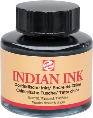 Talens oostindische inkt flacon 30 ml zwart 700