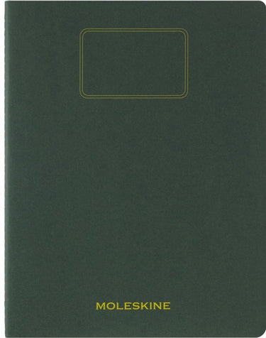 Moleskine schrift student xxl - zachte kraft - gelinieerd - mirte groen