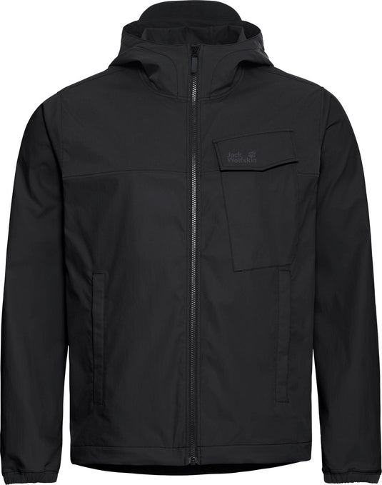 Jack wolfskin mahani jkt m heren outdoorjas-black