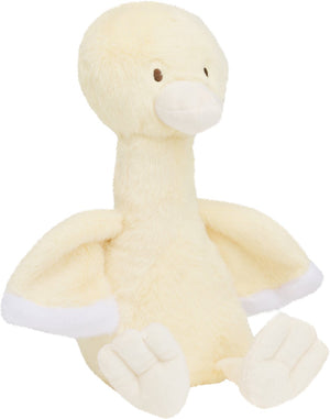 Happy horse cosy eend knuffel 34 cm - geel - baby knuffel