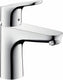 Hansgrohe focus - wastafelmengkraan - ééngreeps bediening - coolstart energiebesparend - zonder waste - 100mm - chroom