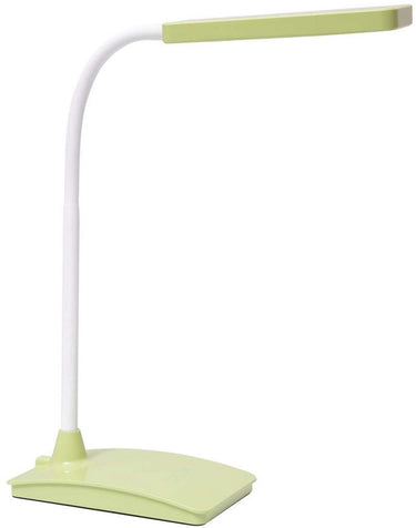 Maul pearly bureaulamp - led - groen - dimbaar - verstelbare lampkop - touch bedienbaar - 3 lichtstanden - tafellamp