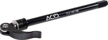 Acid thru axle for bicycle trailer