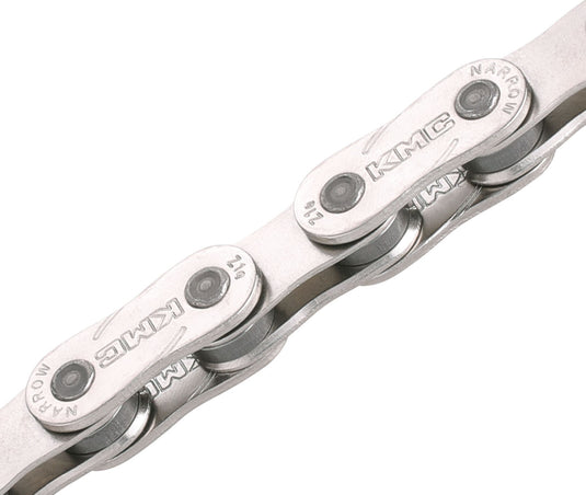 Km c z1-ehx fietsketting smal 1 2x3 32 112 schakels zilver