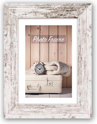 Zep houten fotolijst v21686 nelson 6 white wash 15x20cm