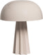 Woood virel tafellamp - metaal - hoogglans lichtgrijs - 29x11x11