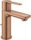 Grohe lineare new xs-size es wastafelmengkraan – koude start – trekwaste – ecojoy – geborsteld warm sunset