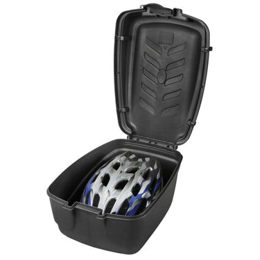 Topkoffer Polisport Luxe met quick release bagagedragerbevestiging - zwart