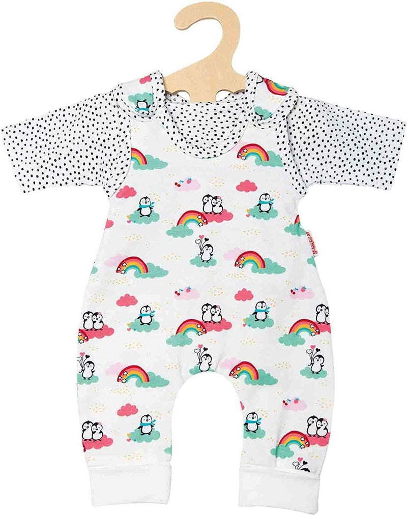 Load image into Gallery viewer, Heless poppen romper pinguin met t-shirt, 28-35 cm
