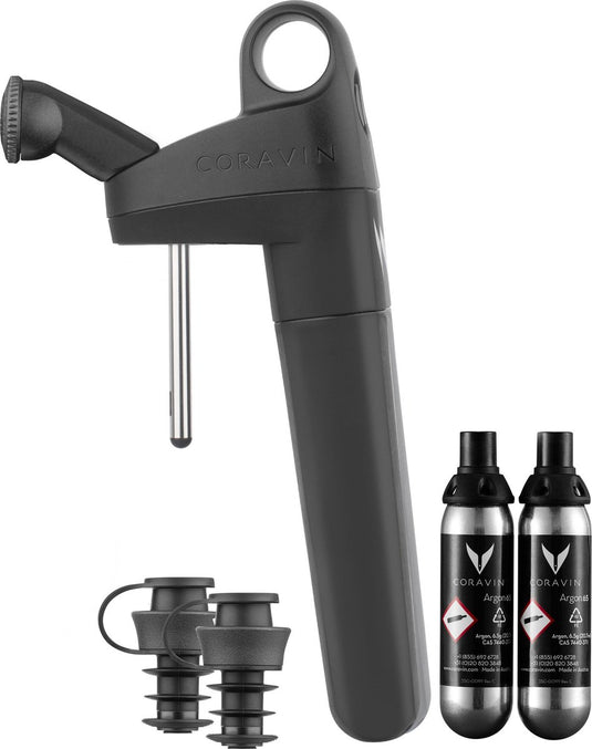 Coravin pivot+ wijnbewaarsysteem - zwart