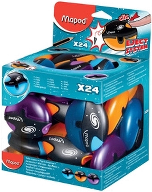 Maped office 24 stuks maped potloodslijper galactic