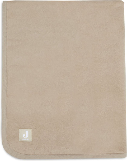 Jollein baby deken ledikant 100x150cm - biscuit