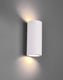 Trio zazou - wandlamp - wit - excl. 2x gu10 4,9 w - verlichting omhoog en omlaag - wandmontage