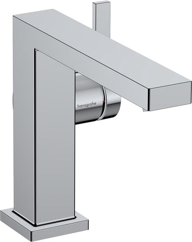 Hansgrohe tecturis e - wastafelkraan - ééngreeps bediening - coolstart energiebesparend - zonder waste - 110mm maat - chroom