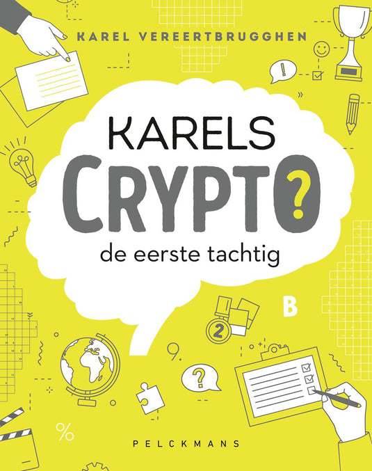 Merkloos sans marque karels crypto - puzzelboek - de eerste tachtig