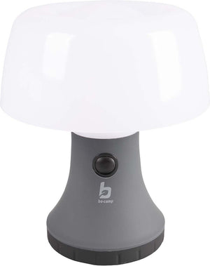 Bo-camp - tafellamp met kap - sirius - high power led - 70 lumen - grijs