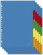 Kangaro tabbladen a4 - 5-delig - blanco tabs - pp 120micron