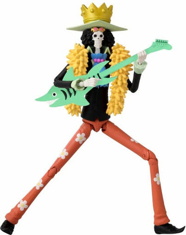 Bandai - anime heroes - one piece - anime heroes figuur 17 cm - brook - 37006