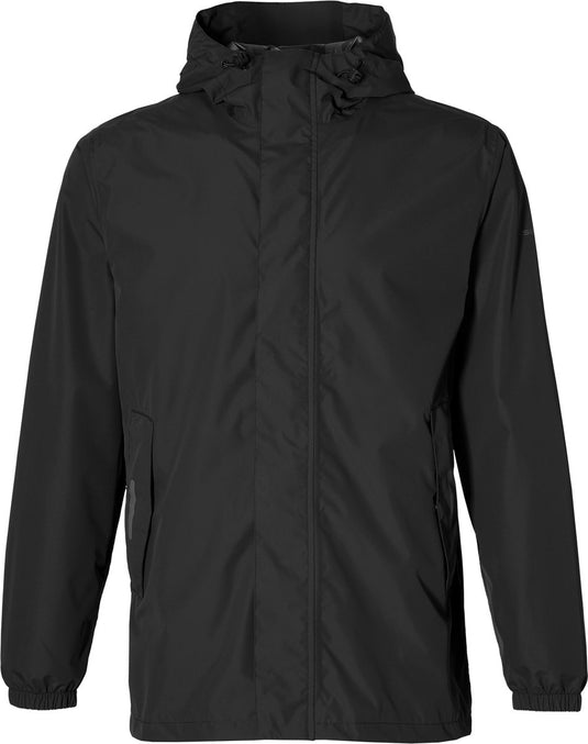 Basil hoga regenjas unisex - zwart - maat l