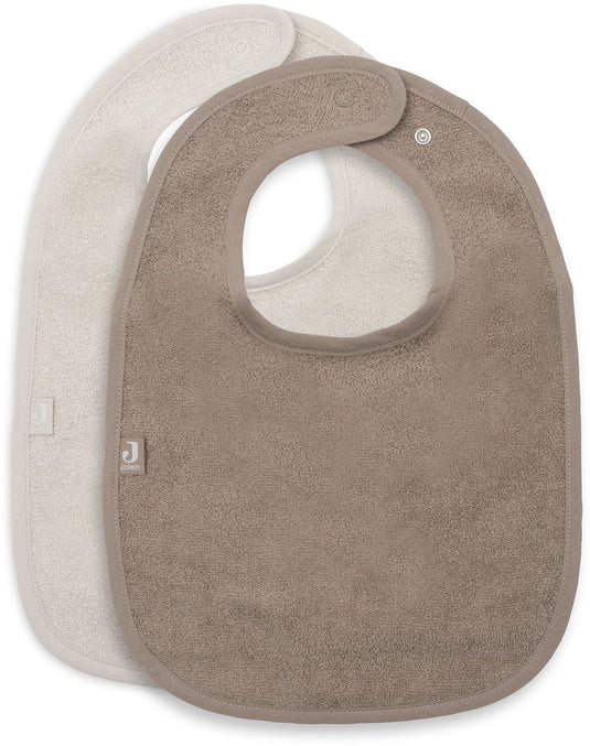 Jollein slab badstof sand milky coffee (2pack)