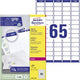 Gerecycleerde etiketten lr7651-100 38,1x21,1mm