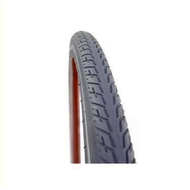 Deli buitenband kleur: grijs met reflectie maat: 28x1.75, etrto 47-622 1mm antilek
