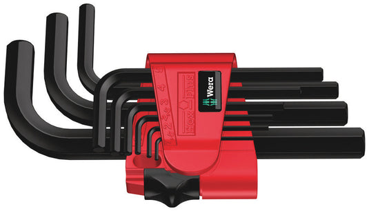 Wera 950 9 bm n stifsleutelset, metrisch, blacklaser, 9 -delig - 1 stuk(s) - 05021737001