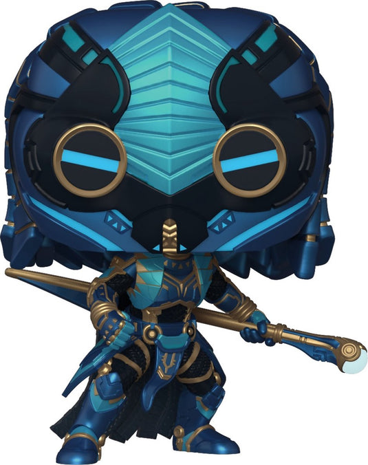 Funko black panther verzamelfiguur marvel pop! wakanda forever okoye midnight angel 9 cm multicolours