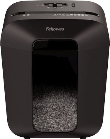 Fellowes papierversnipperaar lx41 zwart micro-cut