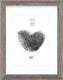 Deknudt frames fotolijst - grijs met passe-partout - 13x18 20x30 cm