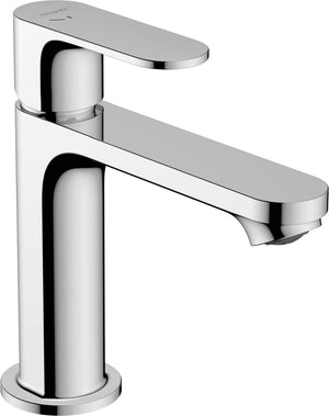 Hansgrohe rebris s - wastafelmengkraan - ééngreeps bediening - coolstart energiebesparend - zonder waste - 110mm maat - chroom