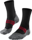 Falke ru4 cool anti-blaar functioneel materiaal hardloopsokken heren zwart - maat 46-48
