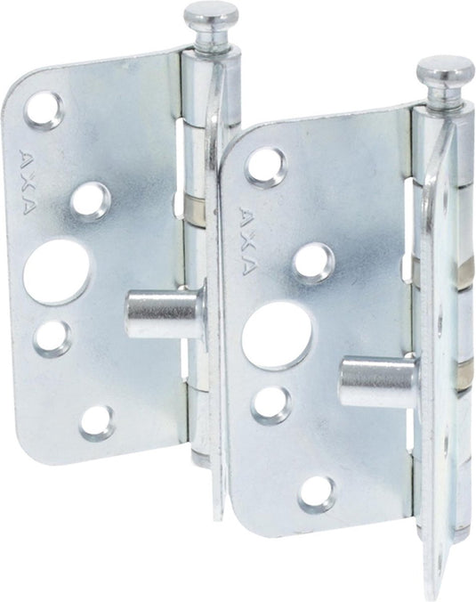 Starx kogelscharnier verzinkt skg3 89x89 ronde hoek - 2 stuks