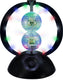 Partyfunlights roterende spiegel discobal zwart - ledlicht - feestverlichting - discolamp - voor kinderen