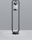 Trio sambesi - paalverlichting - antraciet - excl. 1x e27 4w - schemeringsensor - buitenverlichting - ip44