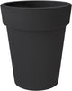 Elho green basics top planter hoog 35 - bloempot voor buiten - ø 34.5 x h 41.0 cm - living black
