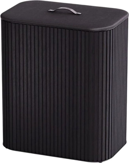 Joseph joseph tota trio luxe wasmand 3x30 liter bamboe - zwart