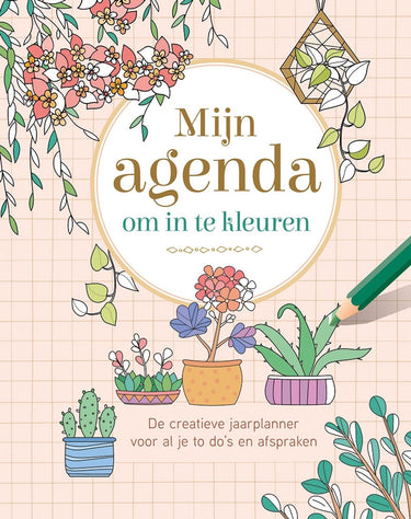Deltas mijn agenda om in te kleuren