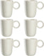 Leonardo roma mok 400ml creme - set 6