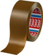 Tesa pakkingstape pvc bruin 66m x 50mm - sterk en betrouwbaar
