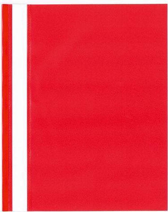 Kangaro snelhechtermap - formaat a5 - materiaal pp - rood - doos 25 stuks