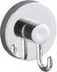Wenko vacuum-loc handdoekhaken 2 stuks chroom - wandhaak - handdoekhouder - handdoekhaakjes - bevestigen zonder boren