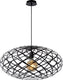 Lucide wolfram - hanglamp - ø 65 cm - 1xe27 - zwart