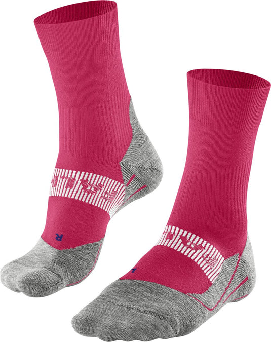 Falke ru4 cool anti-blaar functioneel materiaal hardloopsokken dames rood - maat 39-40