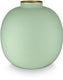 Pip studio - bloemenvaas - woonaccessoires - groene vaas - metaal - 23cm