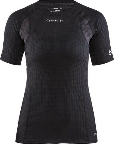 Craft active extreme x rn ss w dames thermoshirt - zwart
