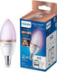 Philips led philips smart lighting - kaarslamp - slimme led-verlichting - gekleurd en wit licht - e14 - 40w - mat - wi-fi