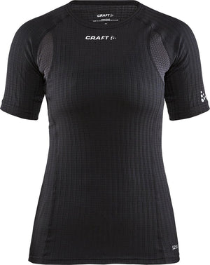 Craft active extreme x rn ss w dames thermoshirt - zwart